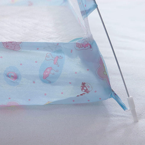 Generic Crib Mosquito Net Breathable Crib Netting Canopy Universal Size Crib Tent Foldable Protection Mesh Net Cover