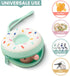 snug toto Baby Pacifier Holder Case BPA-Free Silicone Donut Design | Travel Pacifier Case for Diaper Bag Essentials
