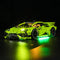 BRIKSMAX LED Lighting Kit for Lego Lamborghini Huracán Tecnica - Compatible with Lego 42161 Technic Set