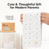 Organic Burp Cloths for Baby Girl and Boy, 6-Pack Large Super Absorbent Soft Cotton Burp Rags