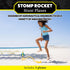 3 100 Stomp Rocket Stunt Plane Launcher Toy for Kids - Foam Airplane Toy Soars Over Feet - Unique Tricks & Adjustable