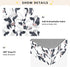 Mazeann 52" 28" 9" Farm Cows Cute Crib Sheets Soft Breathable Fitted Cotton Baby Crib Sheets Mattress Cover for Girl