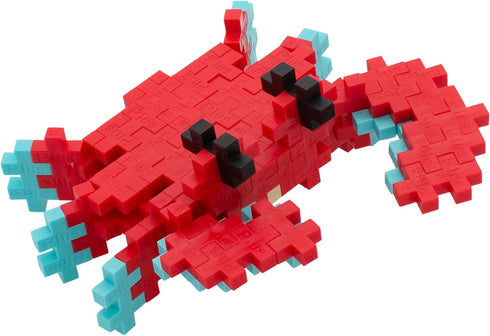 PLUS PLUS Crab, 70 Piece Construction Building STEM/STEAM Toy, Mini Maker Tube