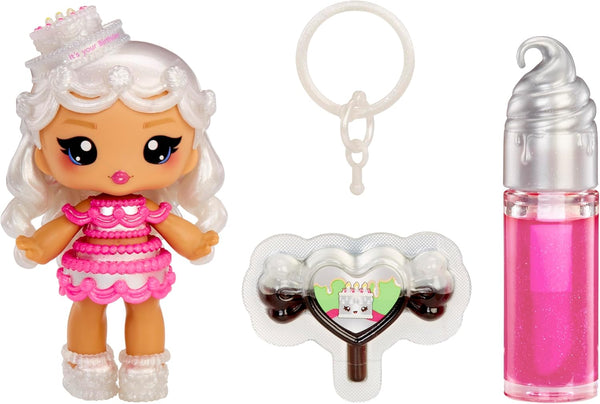 Yummiland Lip Gloss Doll: Sour Sweeties - Misty Cakes Includes DIY Lip
