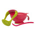 Nuby Garden Fresh Mash N' Feed Bowl with Spoon and Food Masher, Red/Green