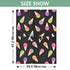 Mazeann Colorful Ice Creams Dot Car Seat Cover Baby Breathable Soft Infant Carseat Covers Canopies Babies Carrier