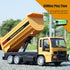 2.4GHz 45 2 3 4 5 6 7 8 Jiakora Remote Control Dump Truck for Kids, RC Construction Vehicle with LED Lights, Dumping