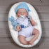 18 Inch 3+ CHAREX Realistic Reborn Baby Dolls Boy - Newborn Sleeping Baby Dolls, Lifelike Reborn Baby Dolls