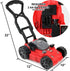 Kids Toy Lawn Mower Toddler Landscaping Gardening Tools and equipment Includes Mask Safety Goggles and Earmuffs