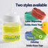 MOUZYLCASE Personalized Water Bottle Name Bands Custom Engraved Silicone Labels Customized Silicone Baby Bottle Labels