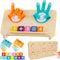 HONGID Montessori Toys for 3 4 5 Year Old,Double-Sided Preschool Learning Toys for