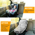 2 BBTO Pcs Car Seat Sun Shade Covers Baby Car Seat Coolers Protector Reflective Carseat Sunshade Infant Shield Heat UV