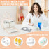 Pack, PIIOSER Breastmilk Cooler Travel Bag with Ice Compatible with Wearable Breast Pumps & Accessories - Breastfeeding