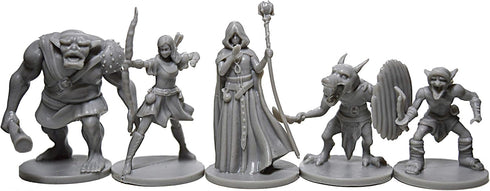 DRUNK'N DRAGON DND Enemies Minis - 25 Fantasy Miniatures for Tabletop/Dungeons and Dragons Roleplaying Games