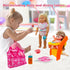 Linkyloop Set Playset set 3+ Baby Doll Accessories Magic Bottle - Doll Feeding Pretend with Disappearing Milk & Juice