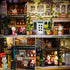 Spilay DIY Miniature Dollhouse Wooden Furniture Kit, Handmade Mini Iron Box Theater Model, 1:24 Scale Toys
