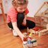 Sumind Wooden Dollhouse Furniture Set - 23 Pcs with 8 Pcs Doll House People Figures