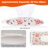 Telooco 3 Pcs Travel Wipes Case, Portable Reusable Wipes Pouch, Waterproof and Dustproof Wipe Holder Travel for Diaper