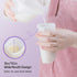 7 8oz/240ml Nuliie Pcs Silicone Breastmilk Storage Bags Reusable, Double Leak-Proof Breastmilk Freezer Bags, BPA Free