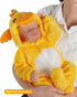 17-20 Inch BABESIDE Reborn Baby Doll Clothes for Dolls Accessories,Cute Yellow Duck Baby Doll Clothes with Hat