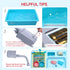 CUTE STONE Color Changing Kitchen Sink Toys, Electric Dishwasher Playing Toy with Running Water, Upgraded Faucet System