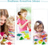 Yiklucg 6 53 Sets 5 3-4-8 Unleash Creativity with Unique Dino Molds and Pcs Play Dough Tools Dough Whit Bright Color