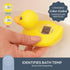 Floating Duck Bath Thermometer for Babies - Instant Digital Water & Room Temperature Reader