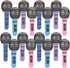 ArtCreativity Inflatable Microphones, 24 Pieces, 11 Inches Durable Blow Up Microphone for Party Props and Fun