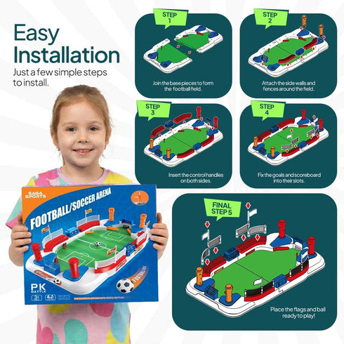 8-12, 6-12, Mini Table Soccer Board Game Soccer Gifts for Boys Soccer Toys for Kids Ages Indoor Mini Foosball Table