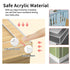 KAIYUER 3Pack Baby,1.57in 9.84ft,Clear Baby Proofing Edge Protector for x Edge Protector Strip Sharp Edge Wrap Cover