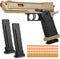 WSSXYQSL Soft Bullet Toy Gun Shell Ejecting with 120 Bullets, Rapid-fire Realistic Toy