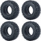 RC-Hub 4PCS 1.0" Crawler Tires, Micro Rubber Tires for 1/24 Axial SCX24 90081 AXI00001 AXI00002 AXI00005 AXI00006