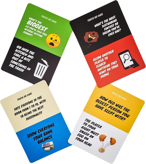 Unruly Choices - A Wild Truth or Dare Party Game Fun for College, Birthdays & Game Nights