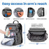 PILLANI Kids Travel Tray & Diaper Bag Bundle - Perfect for Family Trips