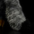 ZHONGXIN MADE 12.6" Pallas Cat Plush Toy, Soft Realistic Gray Stuffed Animal for Kids