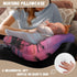 Forchrinse Hawaiian Palm Tree Red Sky Nursing Pillow Cover for Baby Boys Girls,Soft Breastfeeding Pillow Cover Infant