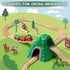 Set 50 Set Set Playset SainSmart Jr. Wooden Train Pcs Train - Toy Train with Exquisite Box, Wood Train Track Fit