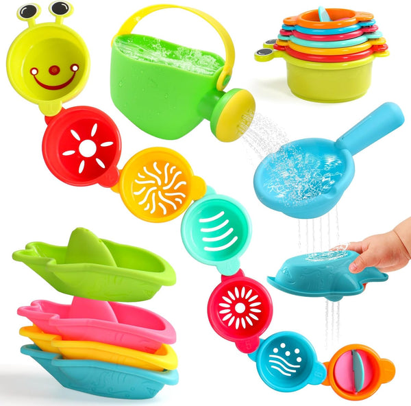 Zeewoo Baby Bath Toys for Kids Ages 1-3 Toddler Bath Toys Mold