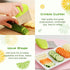 Set Suhctuptx Kids Kitchen Knives, Nylon Toddler Knife with Crinkle Cutter, Kid Safe Knife for Real Cooking, Toddlers