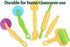 MAGIKON 6-Piece Set Kids Dough Tool Colorful, Child-Safe Modeling Clay Accessories for Small Hands