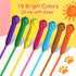 18 1-3, Set 4-8, Mocoosy Colors Jumbo Crayons for Toddlers Mess-Free Washable Crayon with Coloring Book for Kids Ages