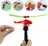 XIPEGPA 20PCS Colorful Helicopter Airplane Flying Helicopter with Airplane Launcher for Party Favors Birthdays