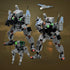 6020 K9 14+ MyBuild Armed Forces Alpha Pathfinder Recon Tactical Mech with Scout Drone & Support Bot | Articulated