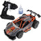 Mean Machines Rocket Racer 2.4GHz RC Rally Car with LED & Smoke Effects, Colors Will Vary