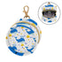 Whales Round Pacifier Storage Case with Zipper, Portable Pacifier Case for Travel, Diaper Bag & Purse, Pacifier