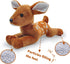 Hideekoog Kids,8 inch Deer Stuffed Animal for Realistic Animal Plush Toy Lying Down Posture Animals,Plush for Boys