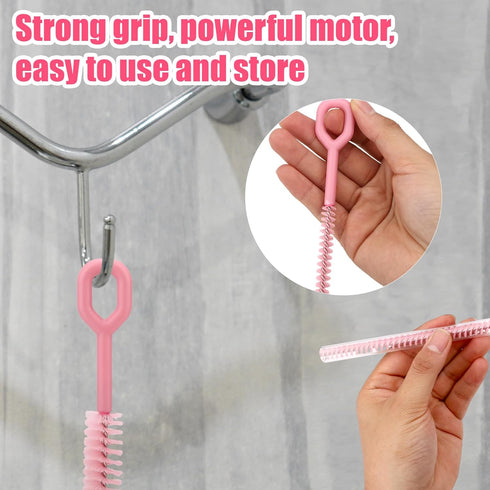 BOXOB 6pcs 31.5cm/12.4in Straw Cleaner Brushes for Stanley, Extra Long Full Bristles Coverage Reusable Straw Brush