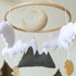 Goukurlsma Woodland Mobile for Crib Forest Baby Mobile for Crib Woodland Crib Mobile for Boys Minimalism Baby Mobile