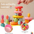 OESSUF Stacking Rocks - 26Pcs Stacking Blocks, Balancing Stacking Stones for Toddler Sorting Educational Toys
