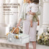 GEMII Diaper Caddy Organizer-Large Baby Caddy Organizer with Handle, Newborn Registry Essentials, Baby Shower Basket